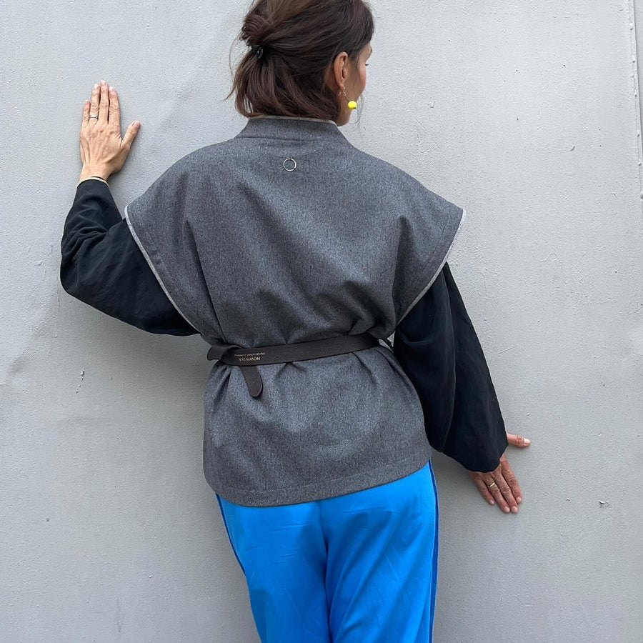 Kmizelka ASO grey wool
