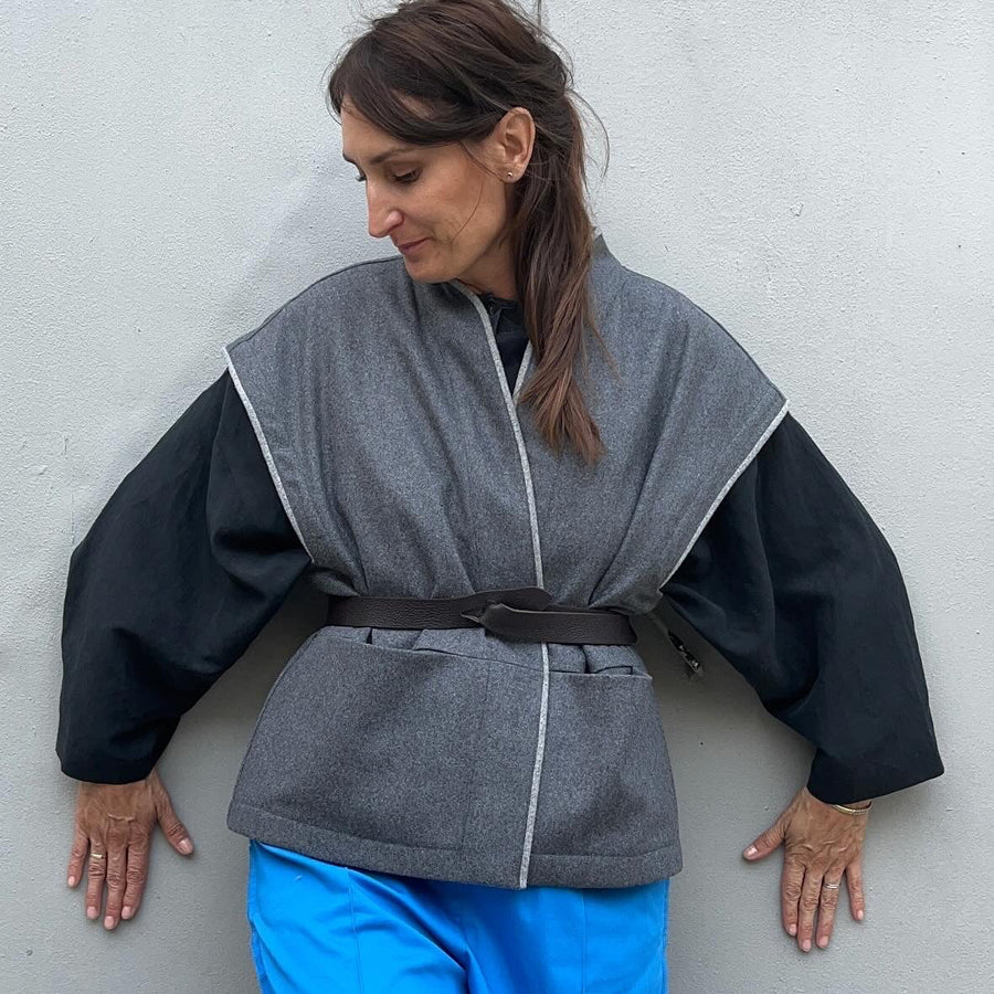 Kmizelka ASO grey wool