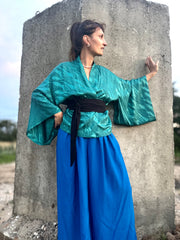 spodnie WEST HAKAMA Electric Blue