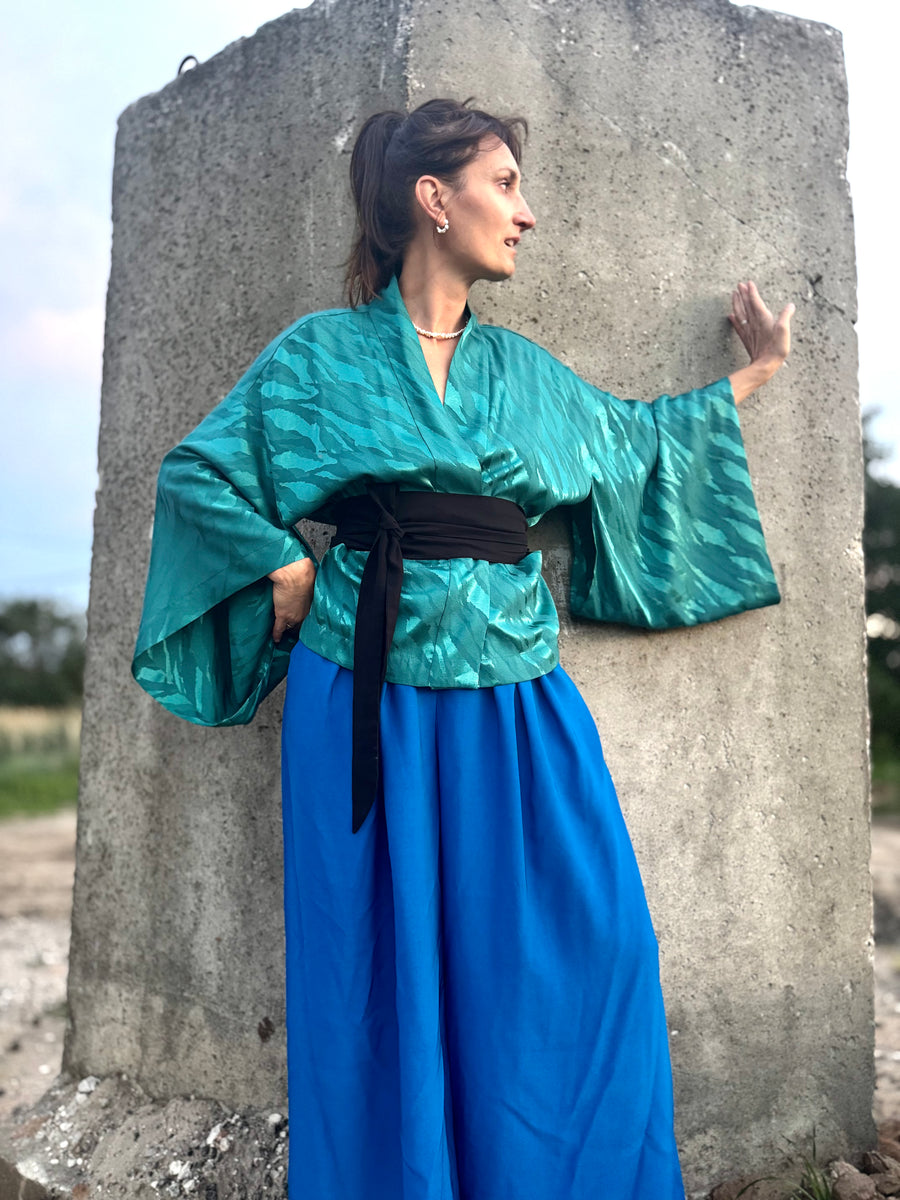 spodnie WEST HAKAMA Electric Blue