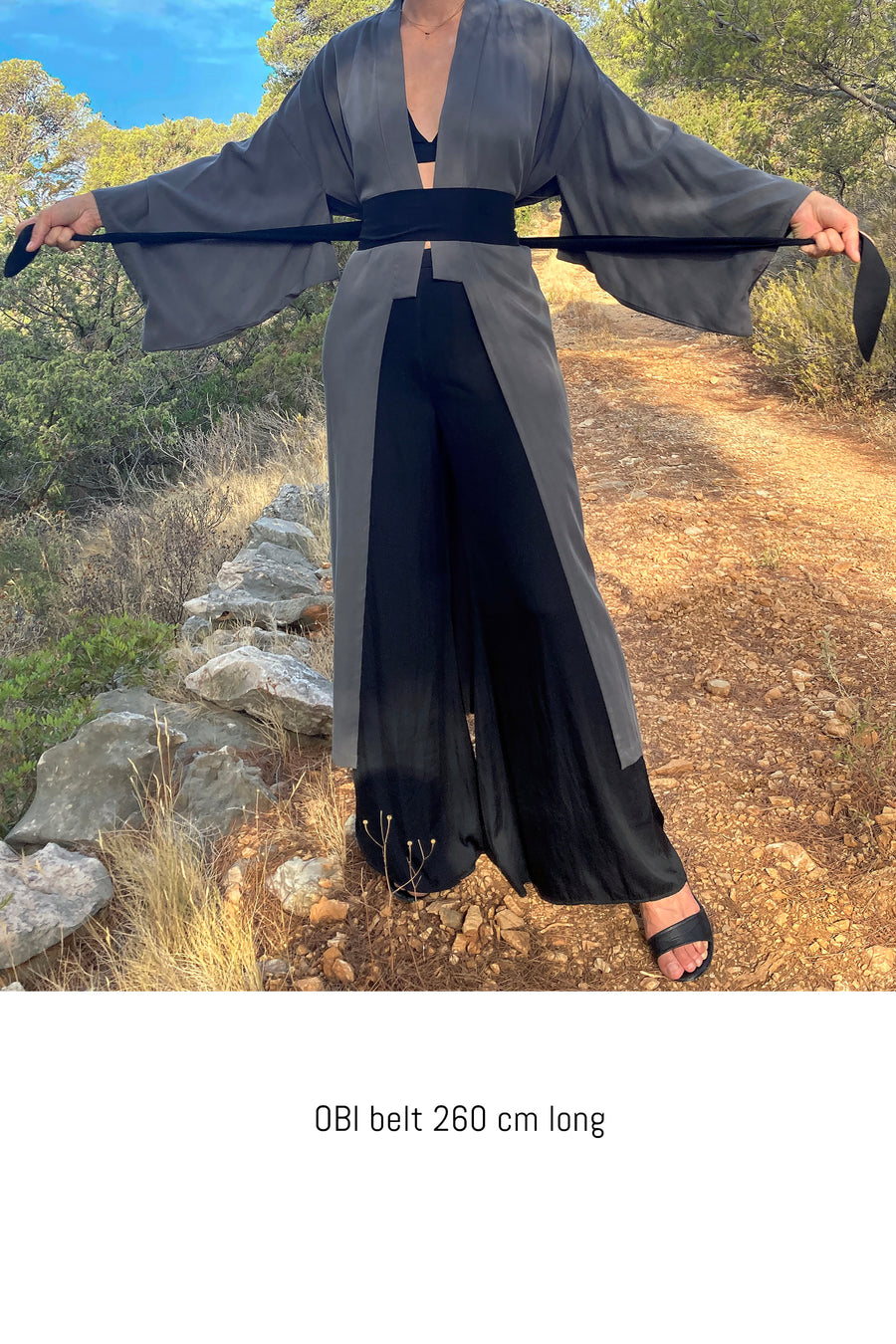 Kimono BASALT tencel WOMEN