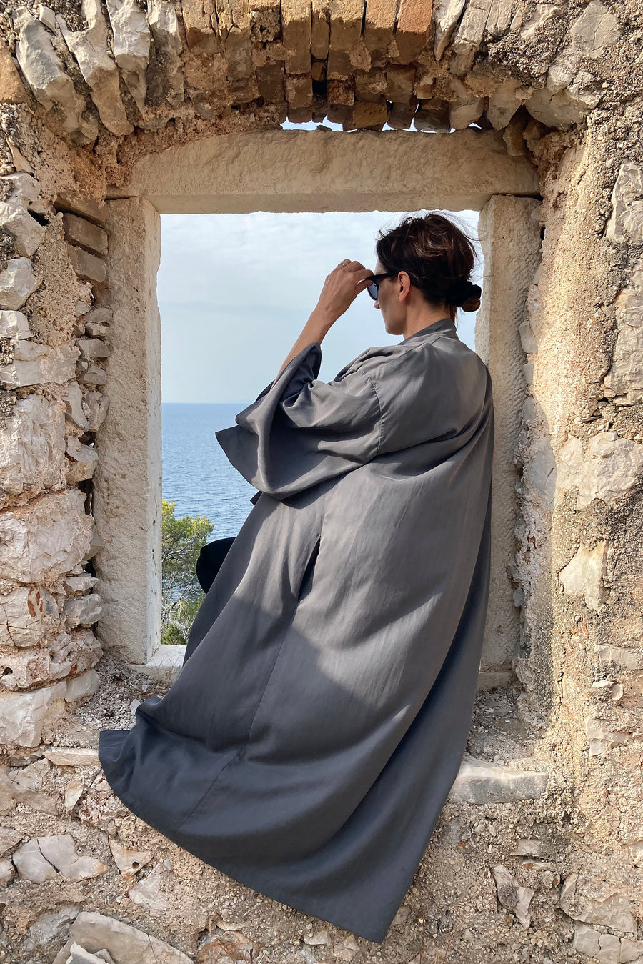 Kimono BASALT tencel WOMEN