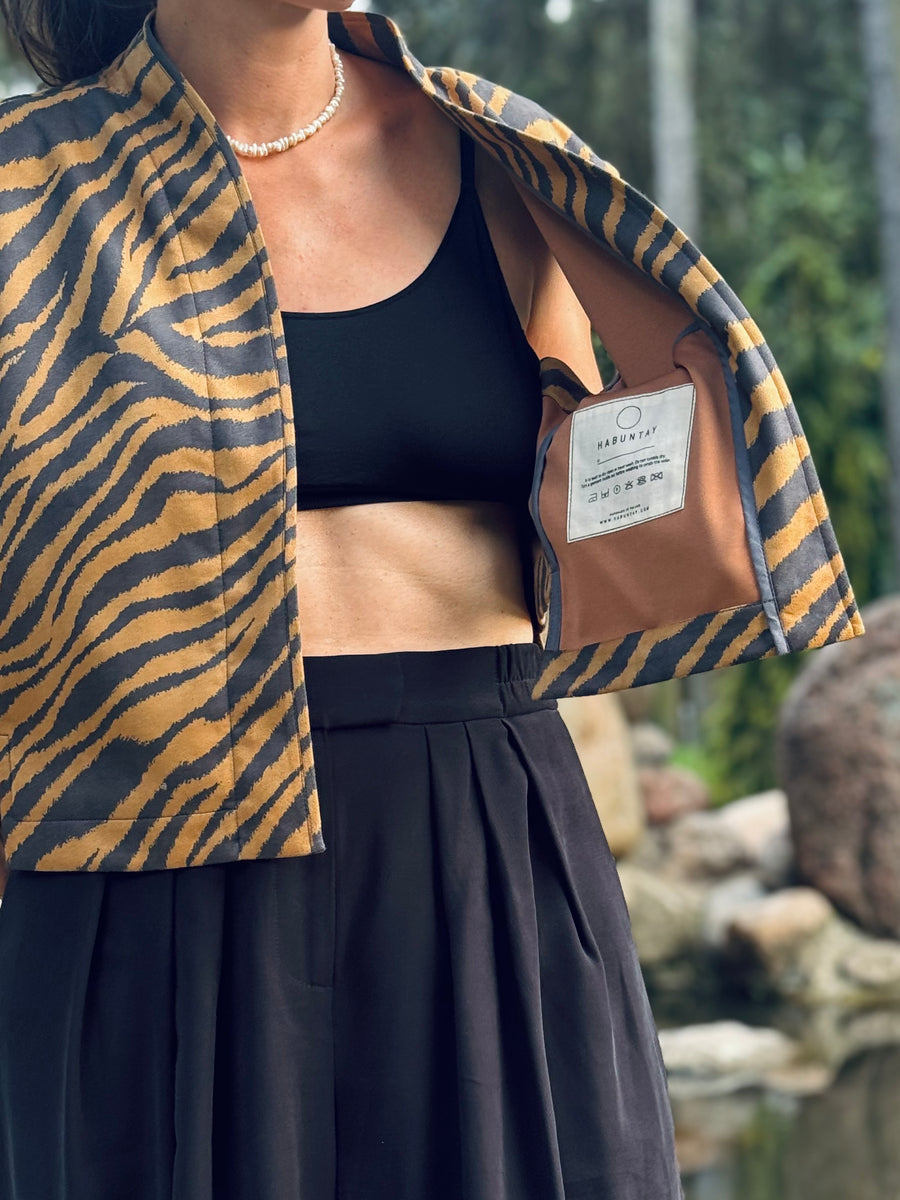 Kamizelka EMI Zebra Brown