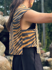 Kamizelka EMI Zebra Brown