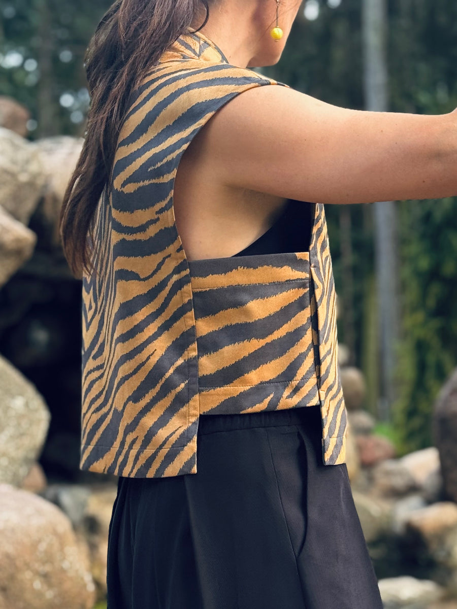 Kamizelka EMI Zebra Brown