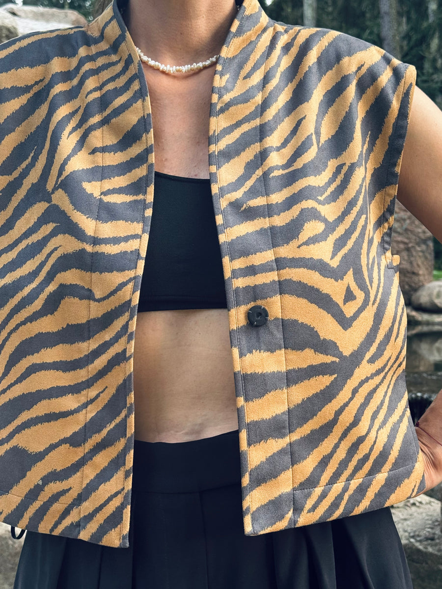 Kamizelka EMI Zebra Brown