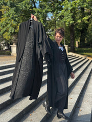 Kimono JACQUARD BLACK MAT