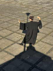 Kimono JACQUARD BLACK MAT