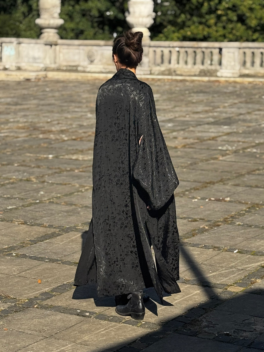 kimono JACQUARD BLACK
