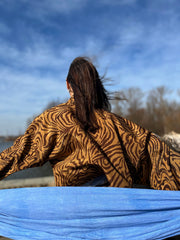 kimono BROWN ZEBRA