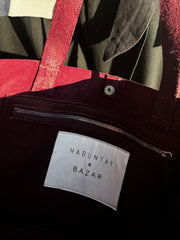 Torba XXL Bordo 100% leather