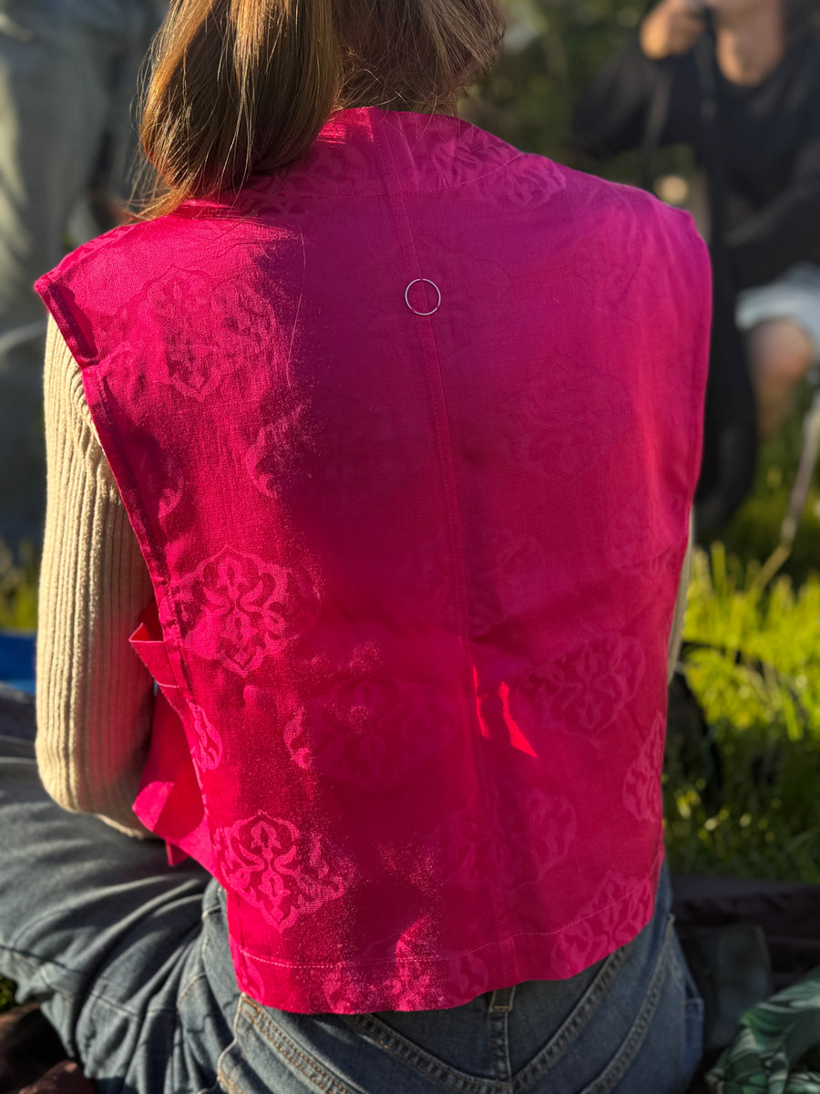 kamizelka EMI magenta