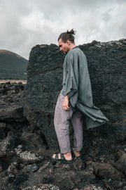 kimono BASALT tencel