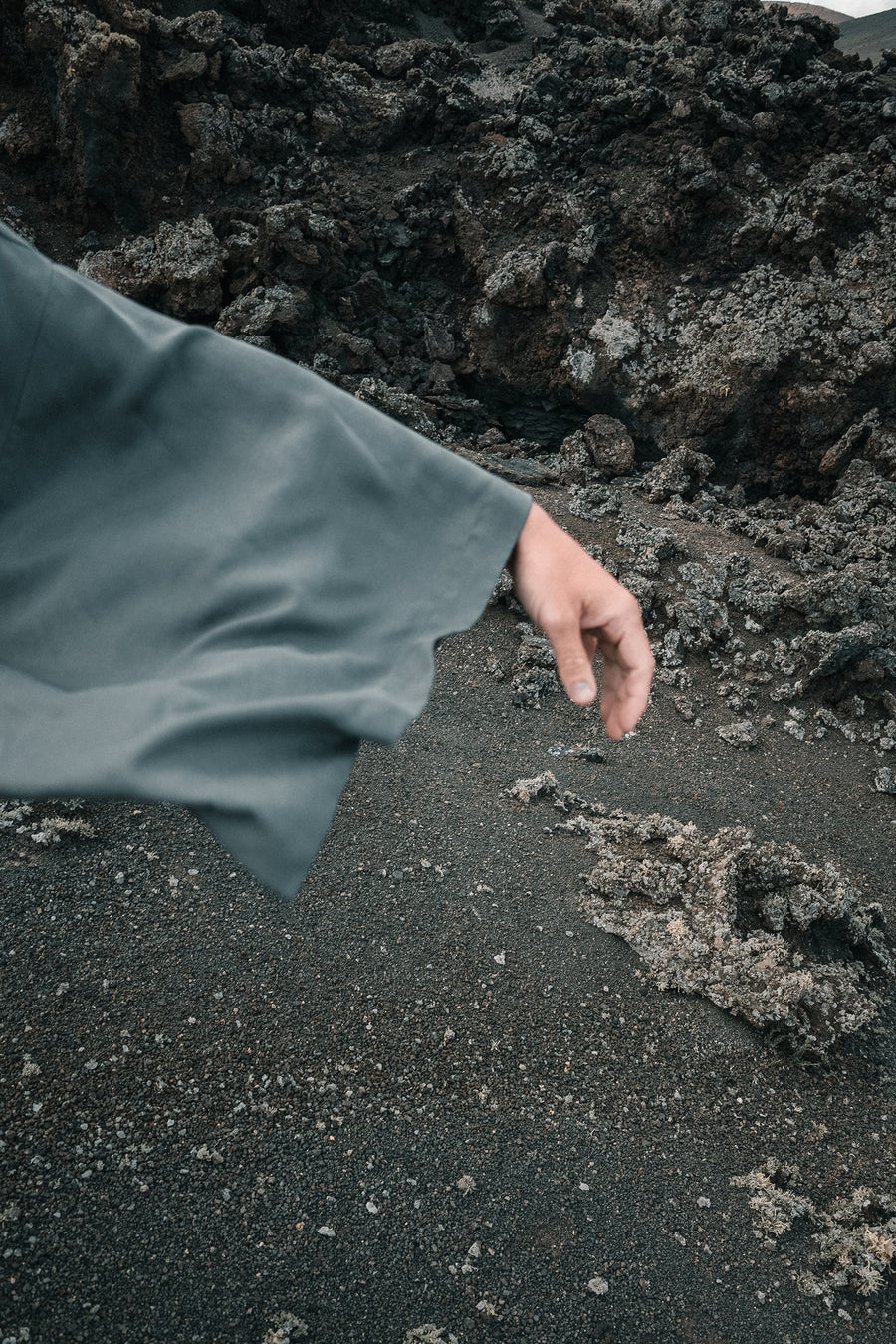 kimono BASALT tencel