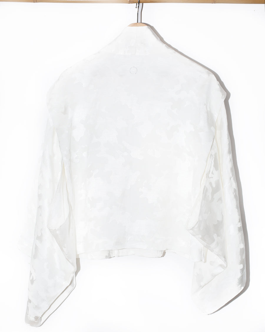 kimono WHITE JACQUARD