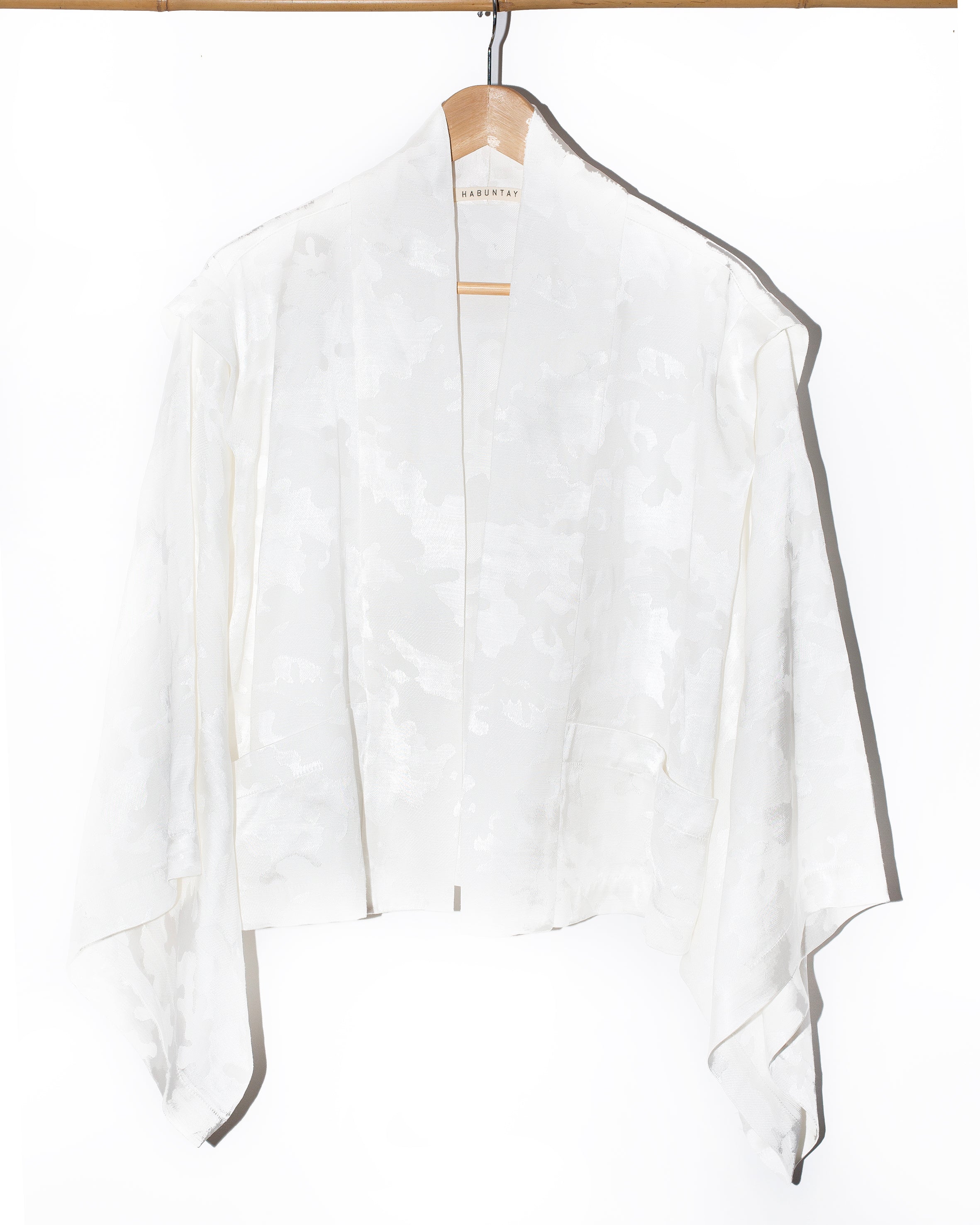 kimono WHITE JACQUARD