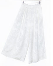 spodnie hakamy WHITE JACQUARD