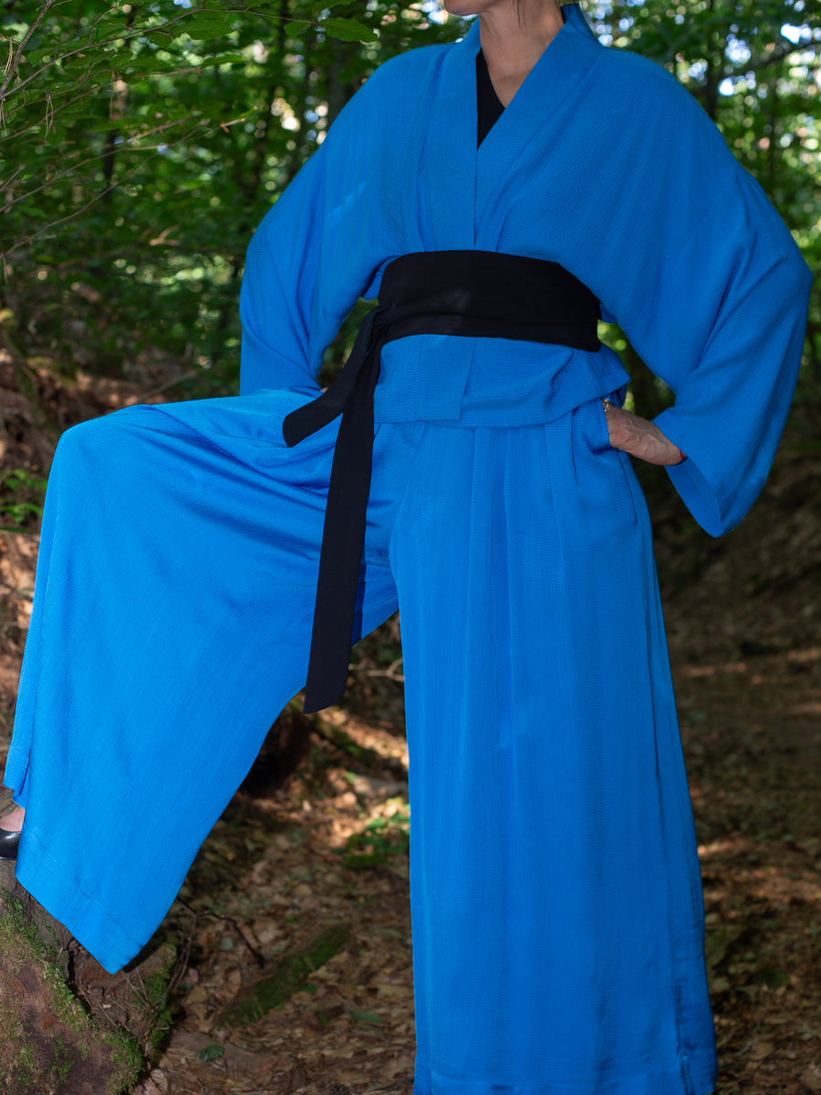 spodnie West HAKAMA Royal Blue
