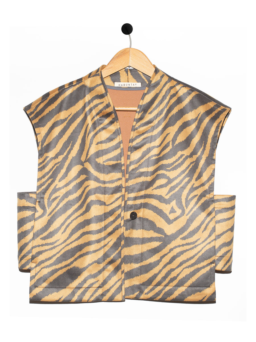 Kamizelka EMI Zebra Brown