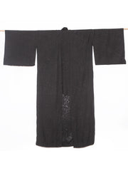 Kimono JACQUARD BLACK MAT