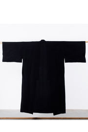 Kimono DEEP BLACK tencel