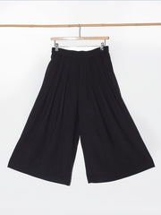 spodnie WEST HAKAMA black tencel