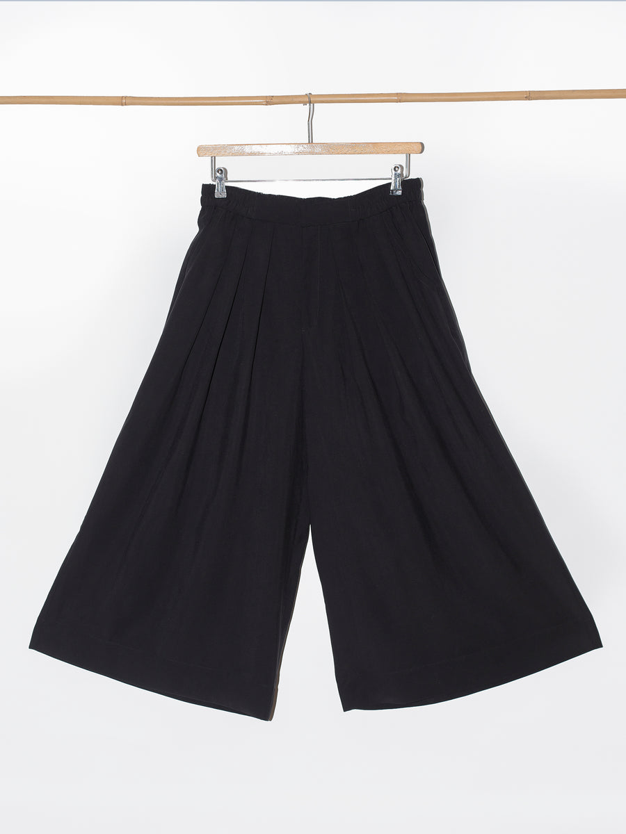 spodnie WEST HAKAMA black tencel