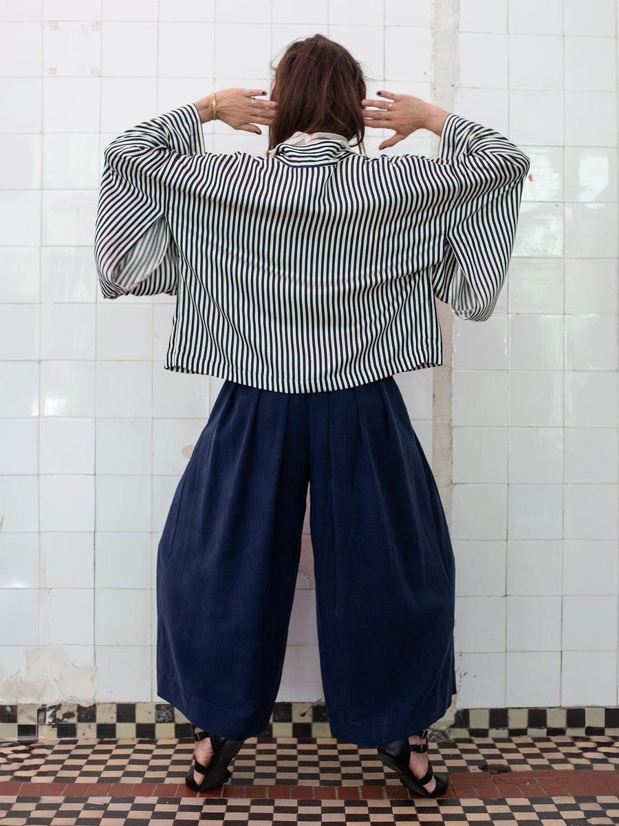 spodnie WEST HAKAMA cold blue