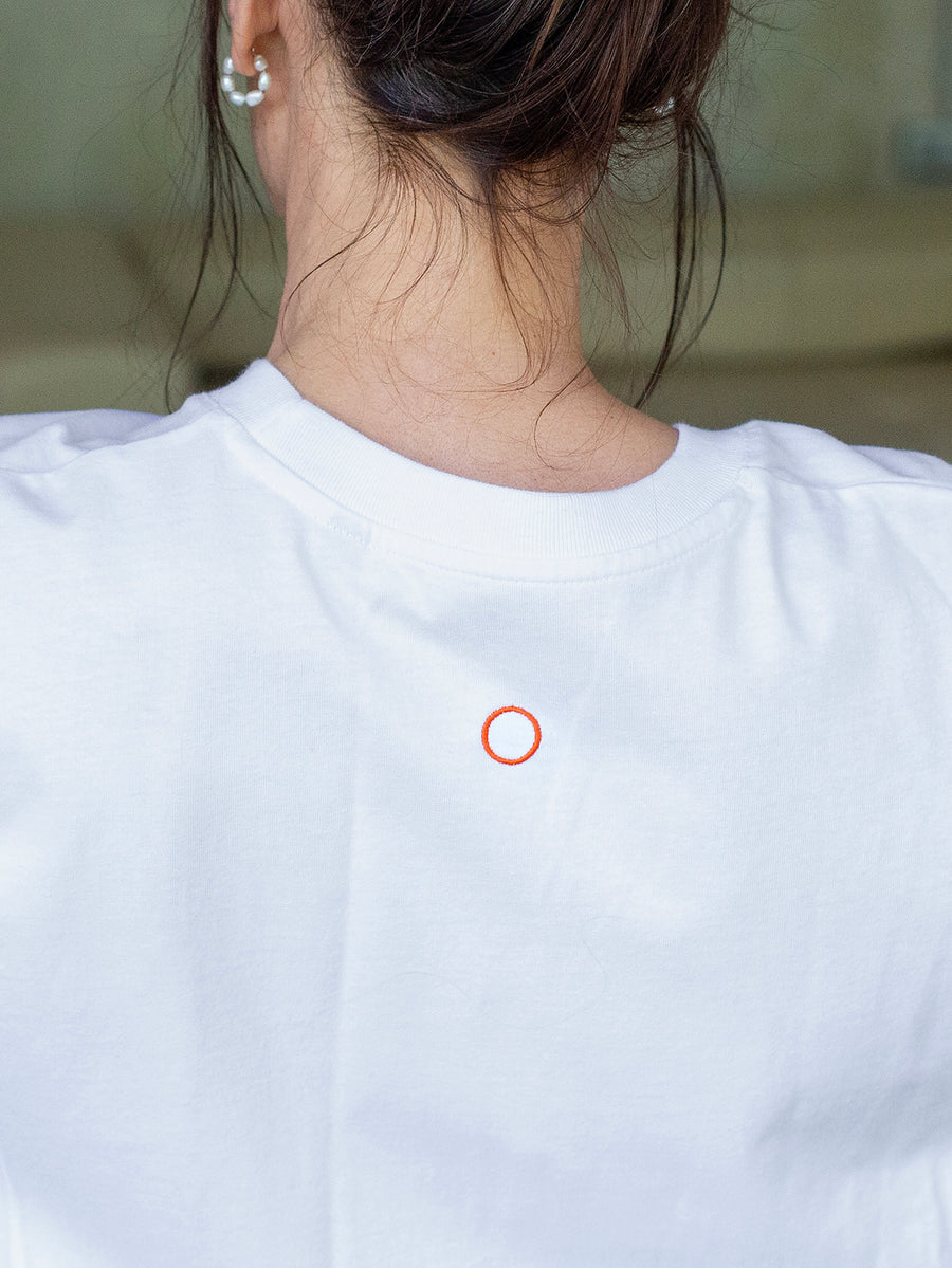 t-shirt SHIRO 白 classic