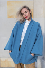 Kimono COLD BLUE short