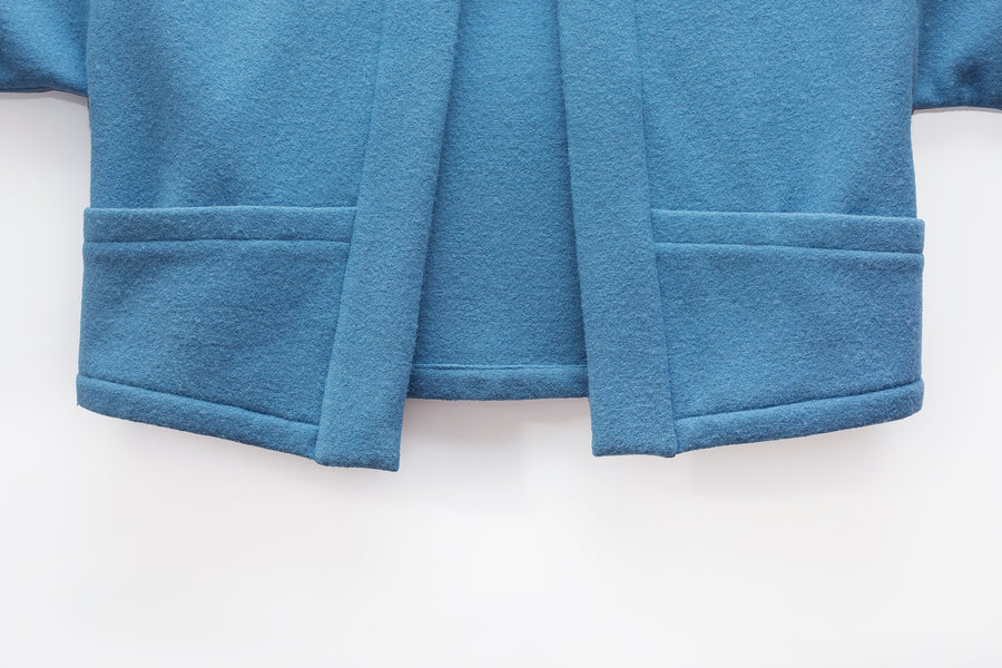 Kimono COLD BLUE short