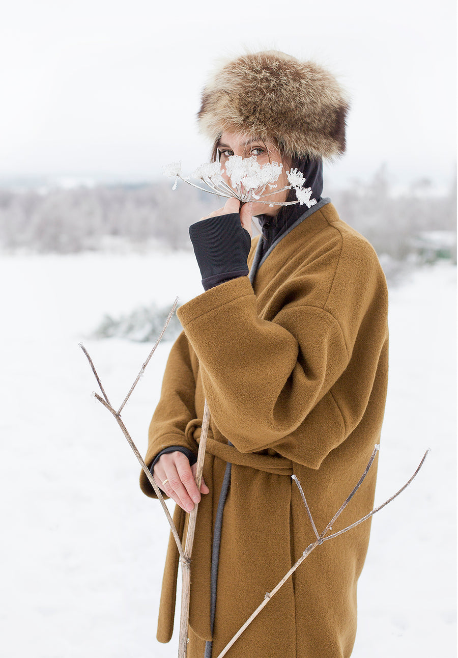 Kimono MS Winter Mustard