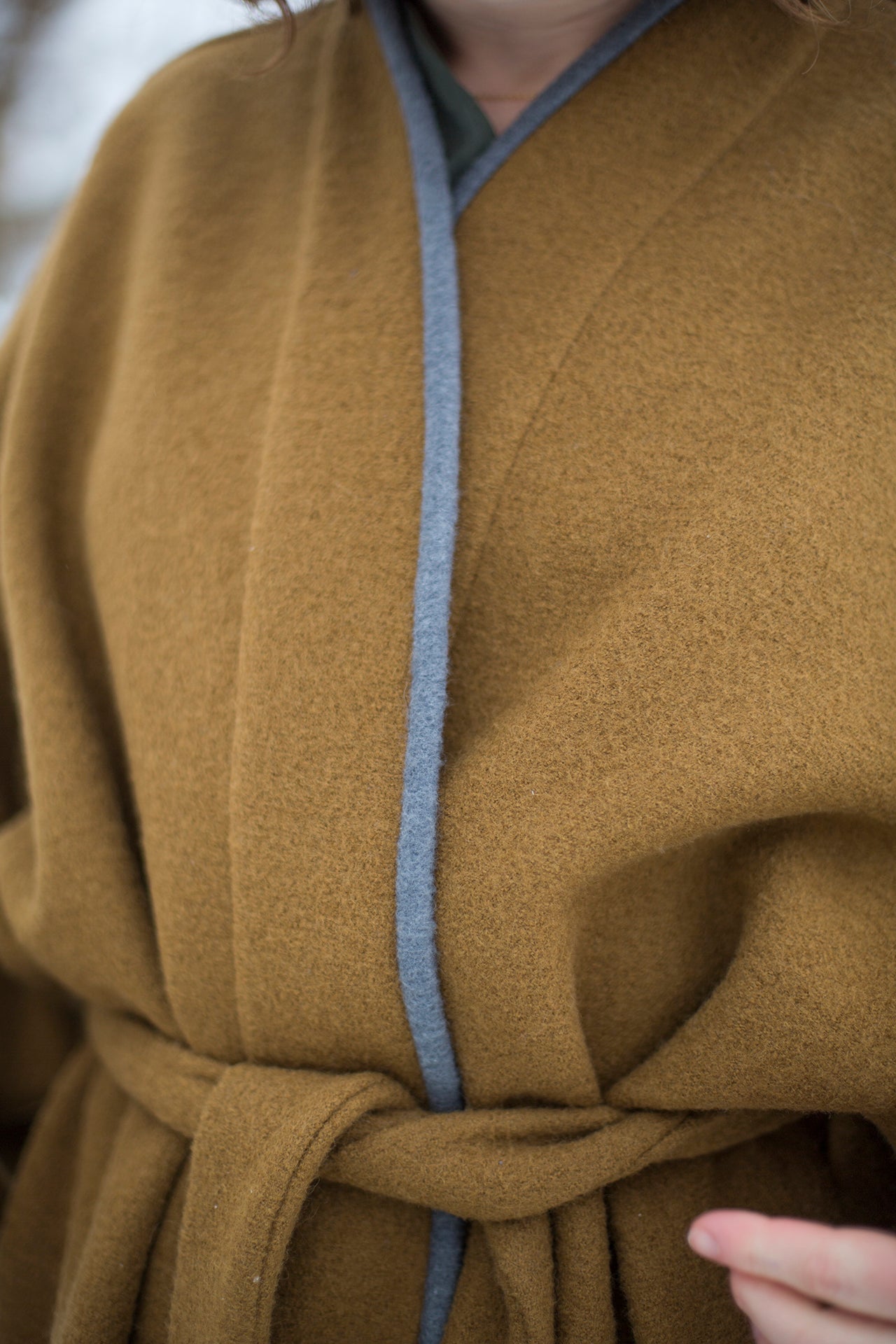 Kimono MS Winter Mustard