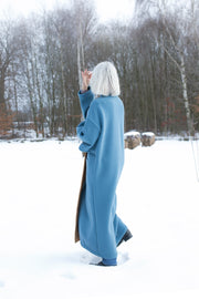 Kimono COLD BLUE long