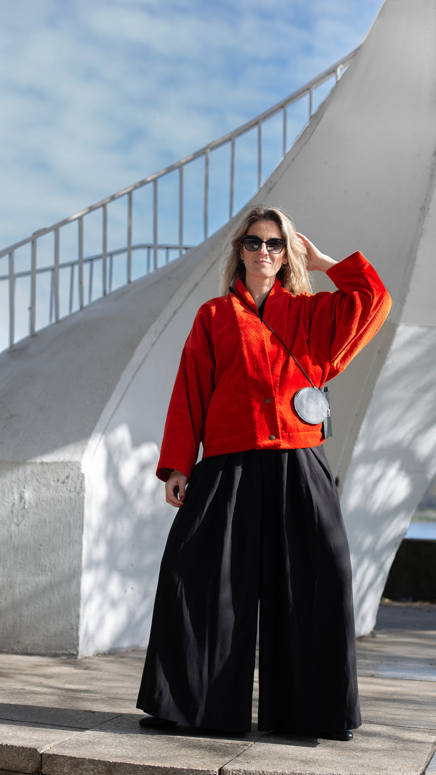 Duo set - torebki BAZAR 100% skóra naturalna