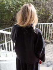 kimono  BLACK kaszmir