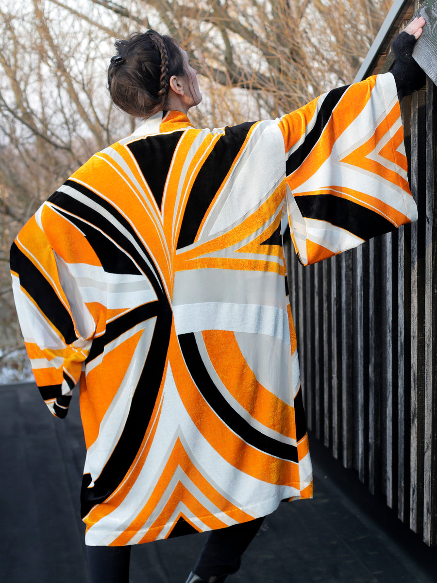 kimono VELVET ECLIPSE jedwab