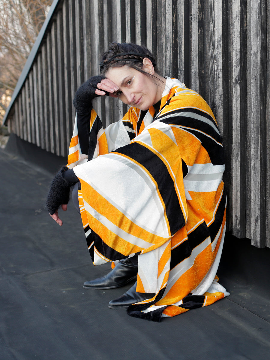 kimono VELVET ECLIPSE jedwab