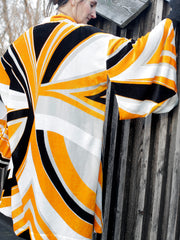 kimono VELVET ECLIPSE jedwab