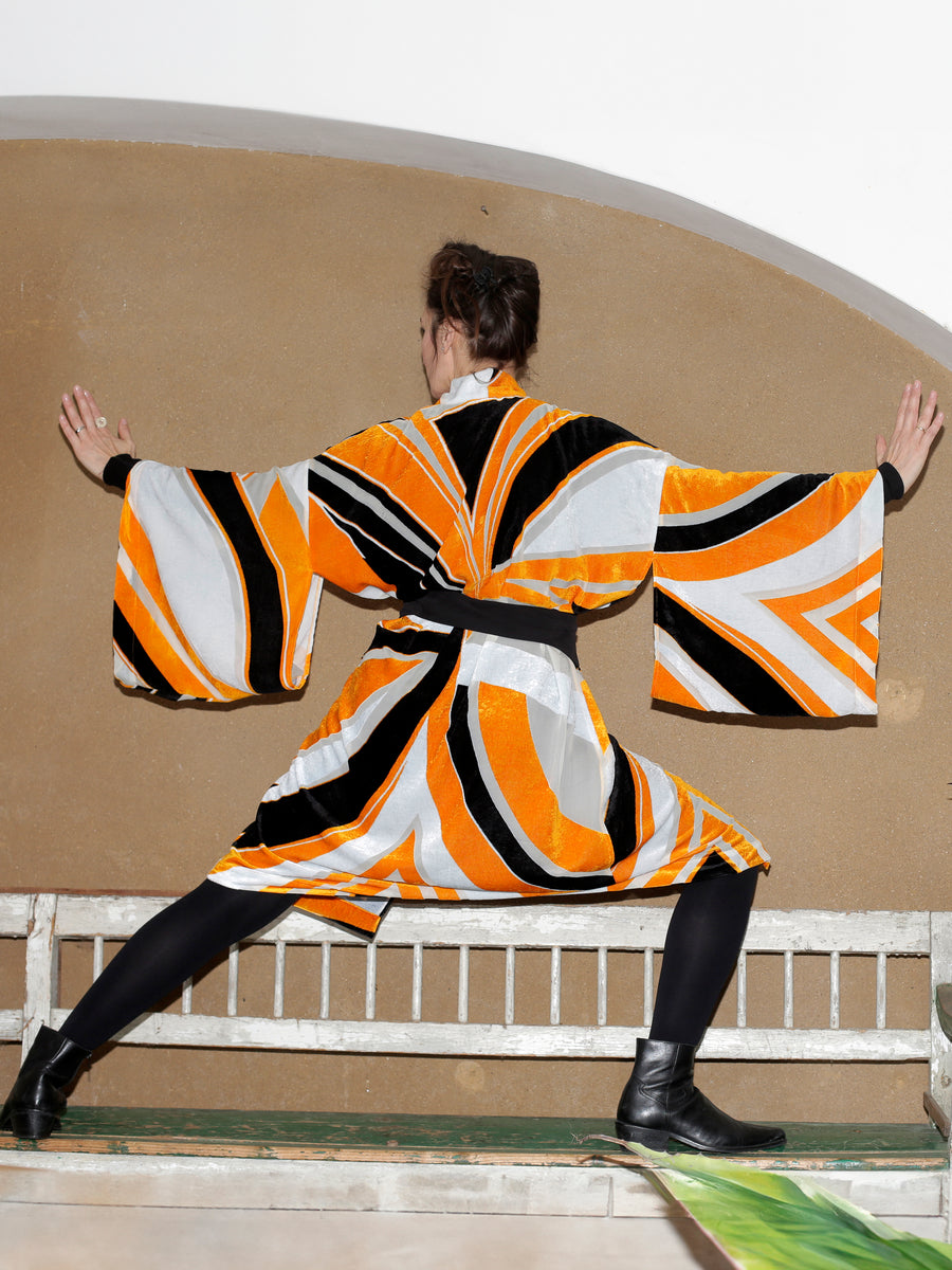 kimono VELVET ECLIPSE jedwab