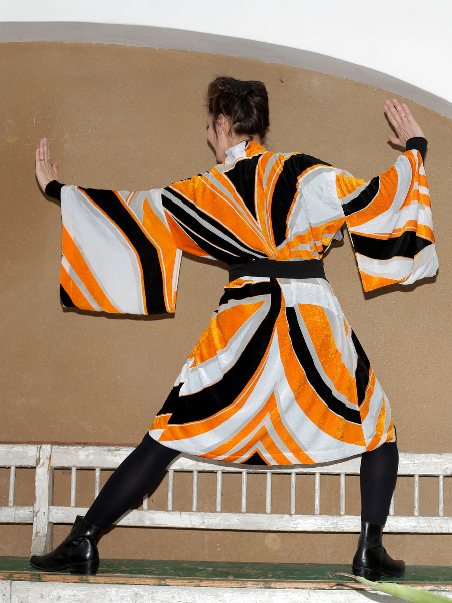 kimono VELVET ECLIPSE jedwab