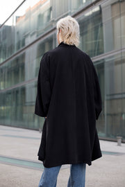 Kimono DEEP BLACK tencel