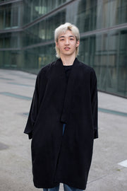 Kimono DEEP BLACK tencel