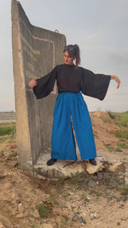 spodnie WEST HAKAMA Electric Blue