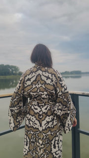 Kimono WILD LAND long